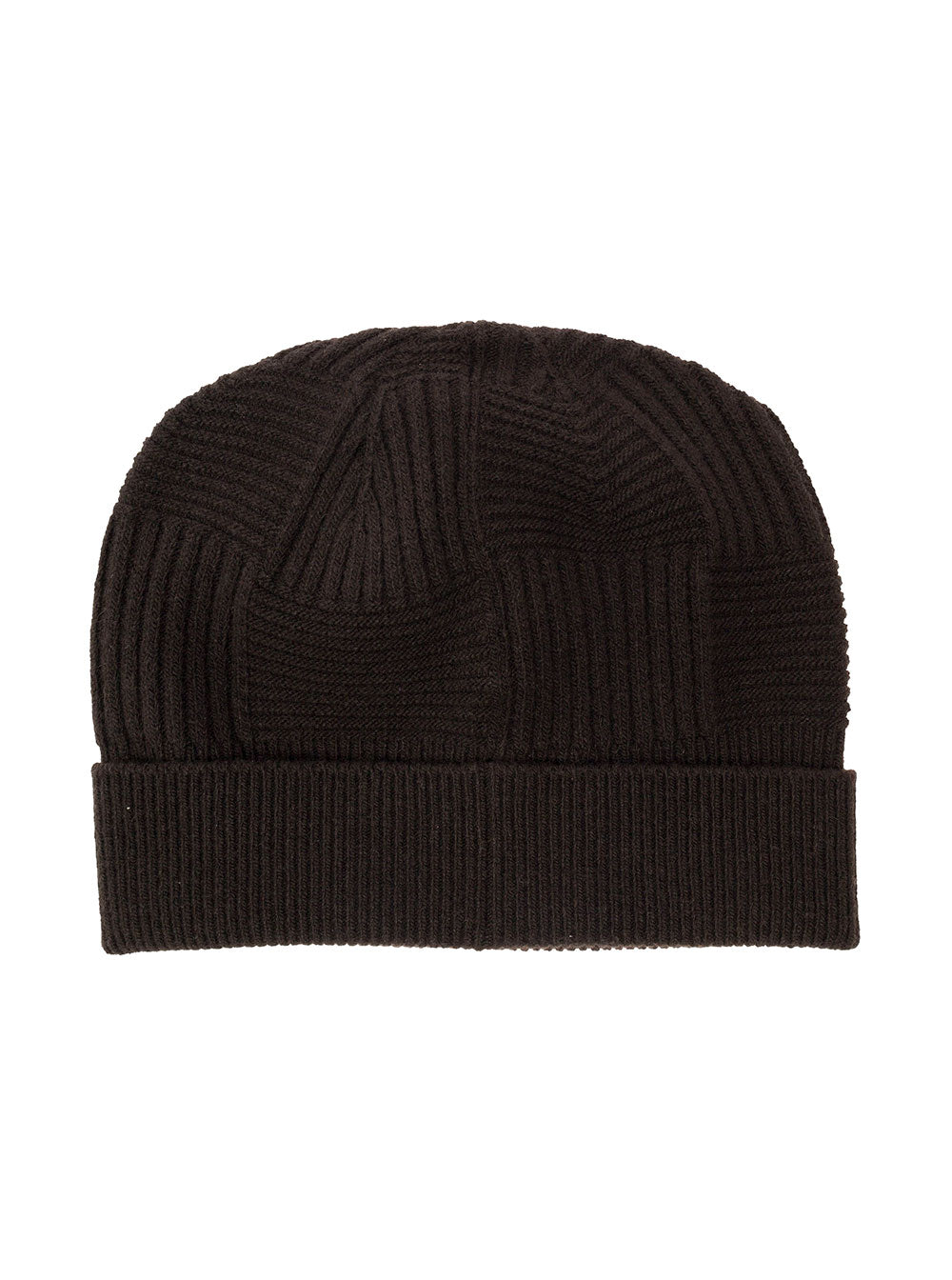 Bottega Veneta Men Bottega Veneta Brown Woven Wool Hat Man