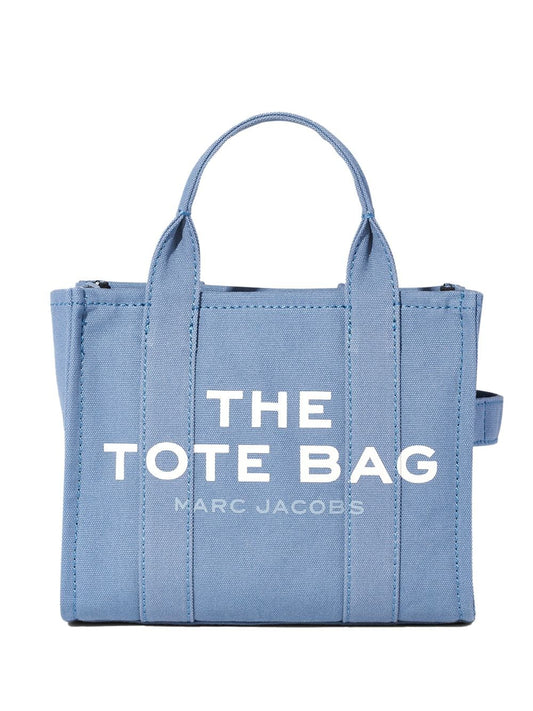 Marc Jacobs Women 'Traveler Handbag' Light Blue Mini Tote Bag With Logo In Fabric Woman