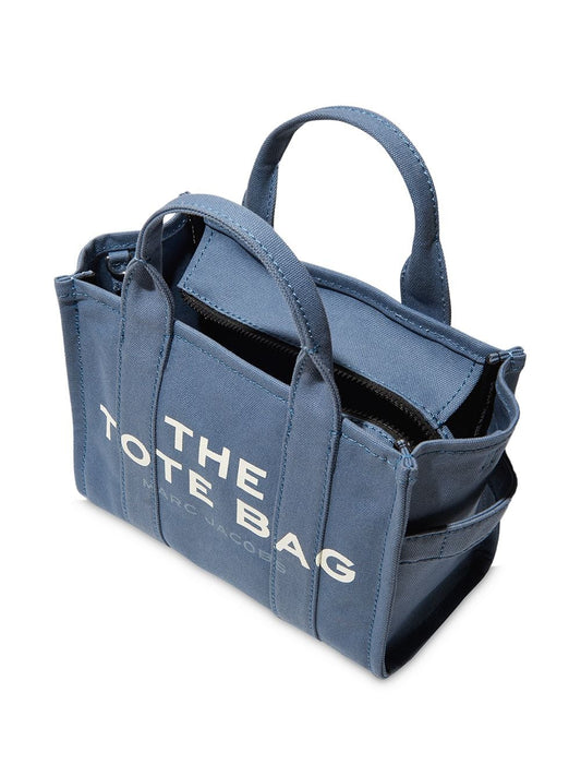 Marc Jacobs Women 'Traveler Handbag' Light Blue Mini Tote Bag With Logo In Fabric Woman