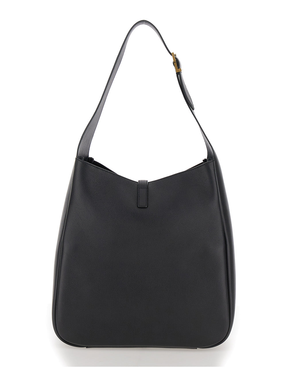 Saint Laurent Women 'Le 5 À 7 Big' Black Shoulder Bag With Cassandre Detail In Smooth Leather Woman
