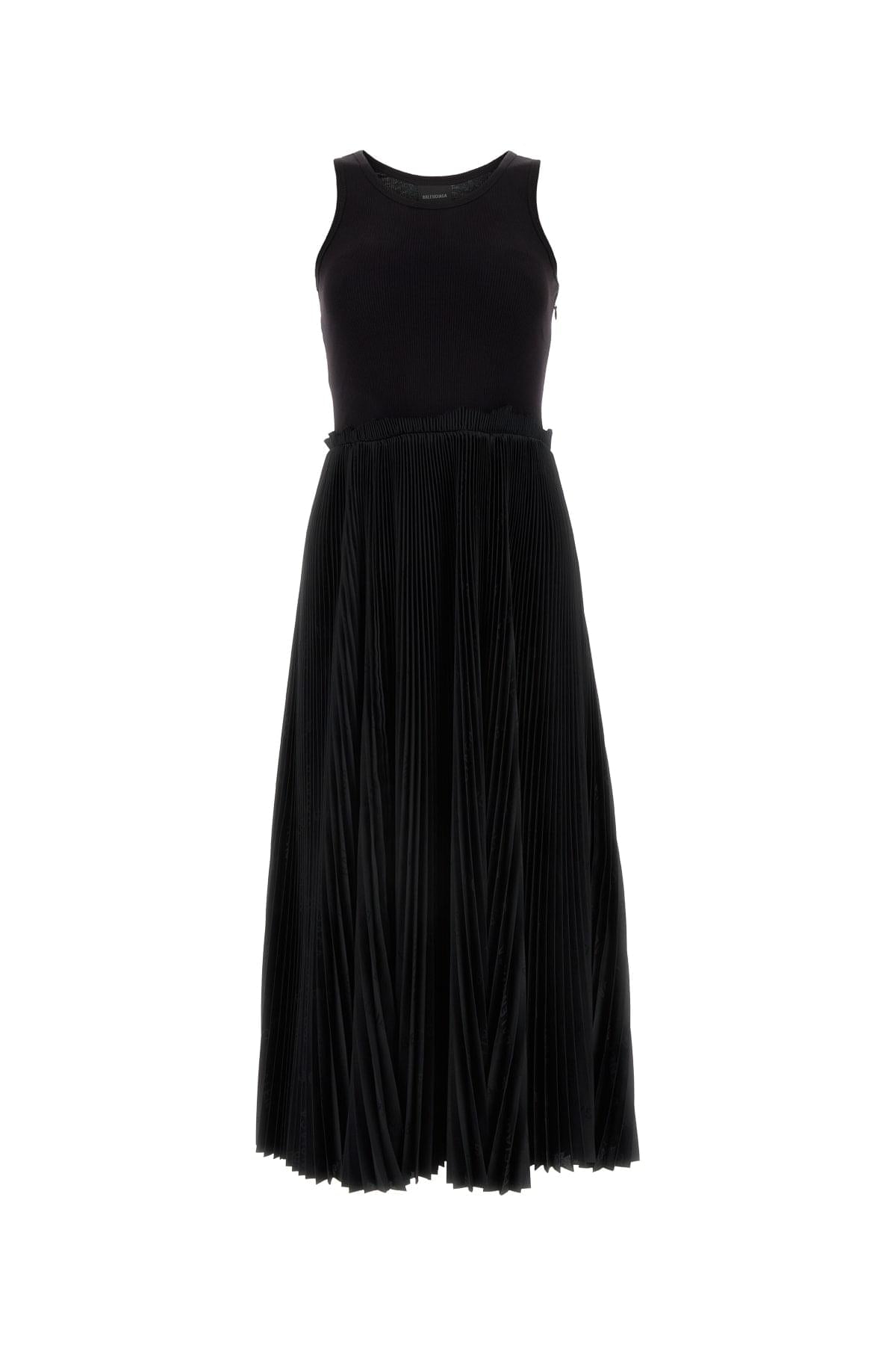 Balenciaga Women Tanktop Pleat Dress
