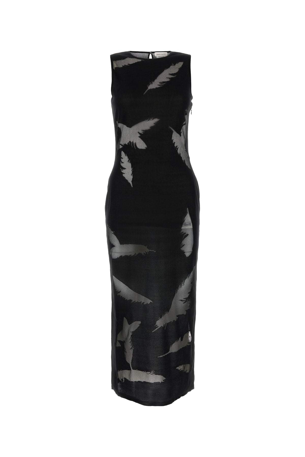 Alexander Mcqueen Women Feathr Intrs Pncl Dr