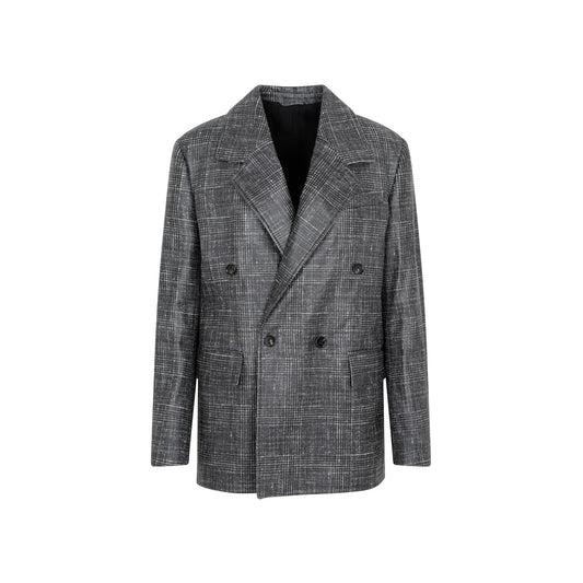 Bottega Veneta Printed Leather Jacket Women