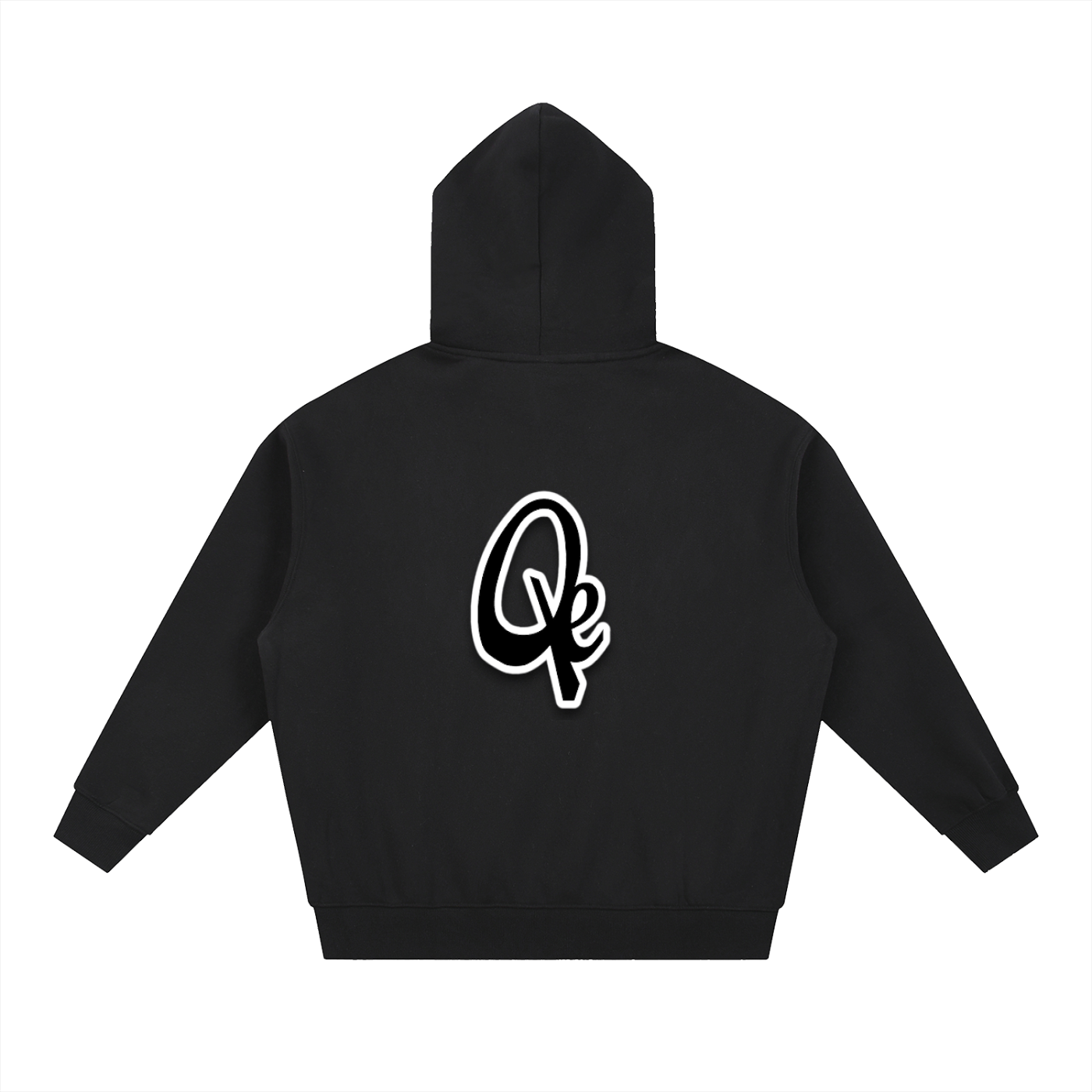 QE Essential Oversized Fleece Boxy Hoodie