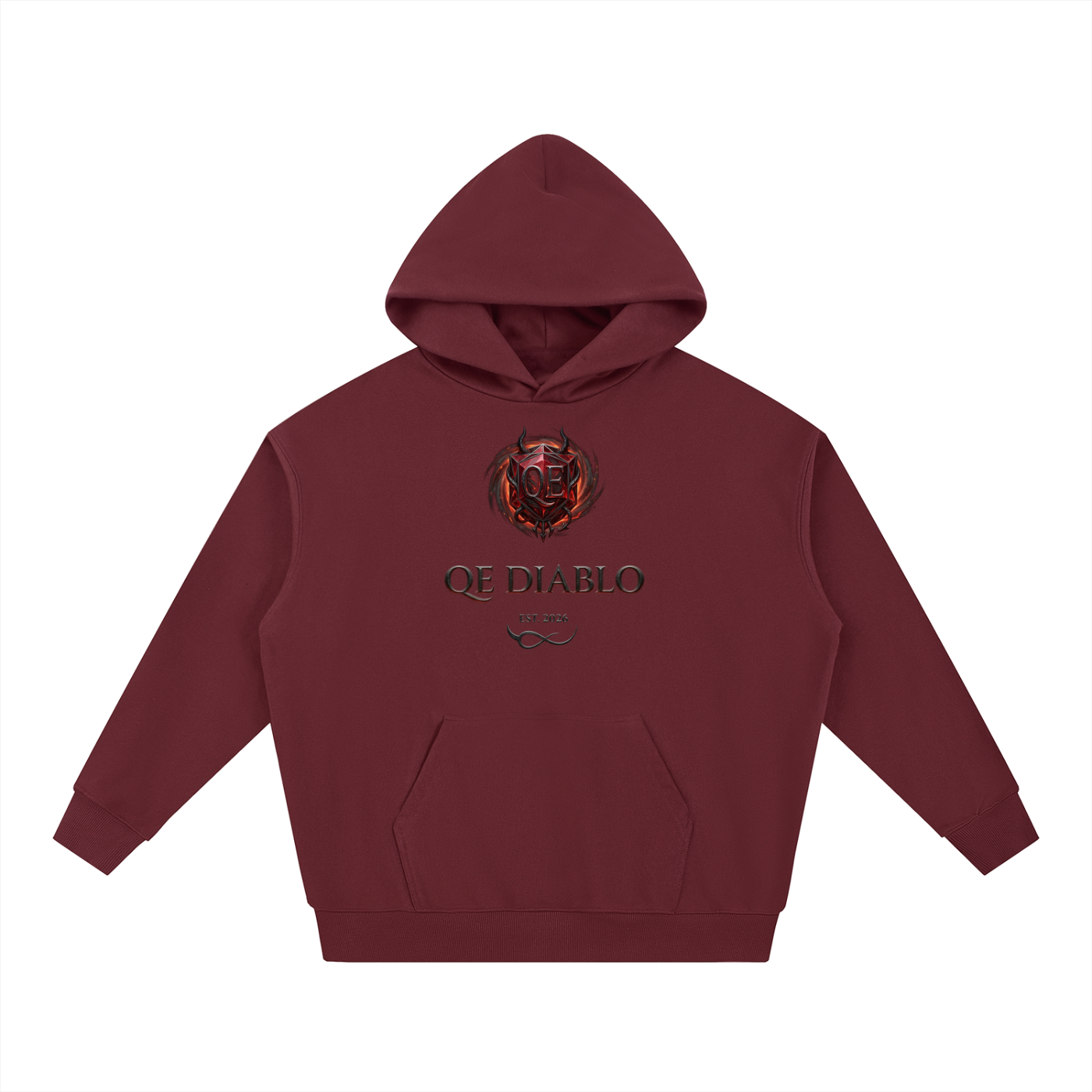 QE Diablo Essential Heavyweight Hoodie