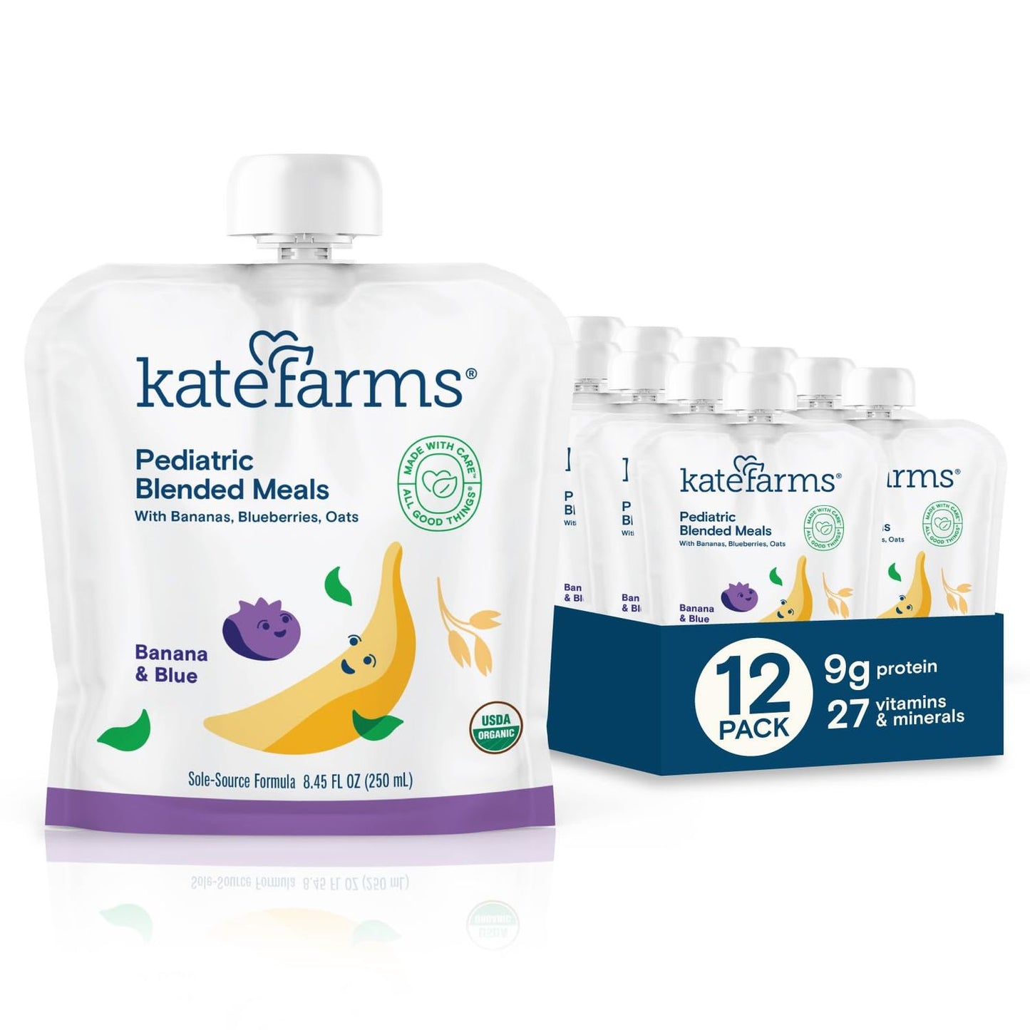 Kate Farms Pediatric Blended Meals - 8.45 Oz