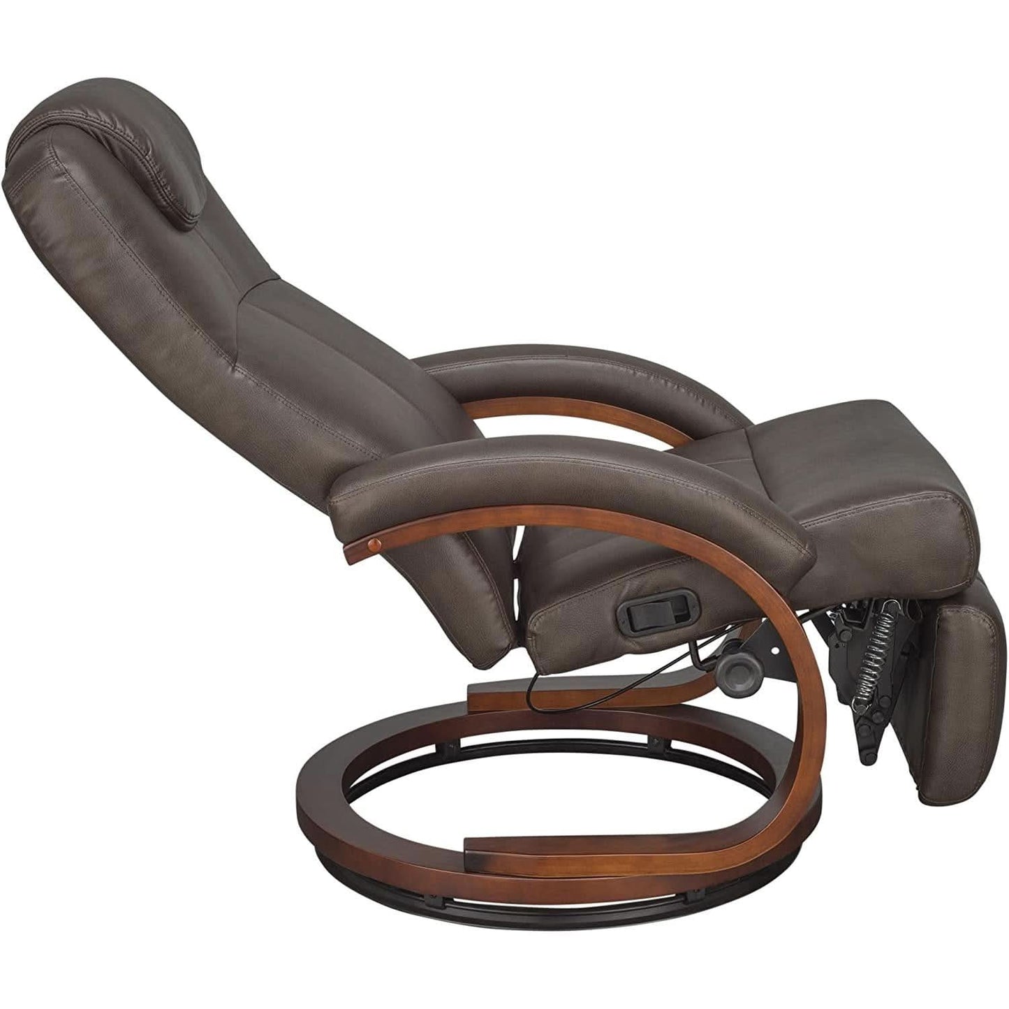 Charles Euro Chair RV Recliner Chestnut Faux Leather