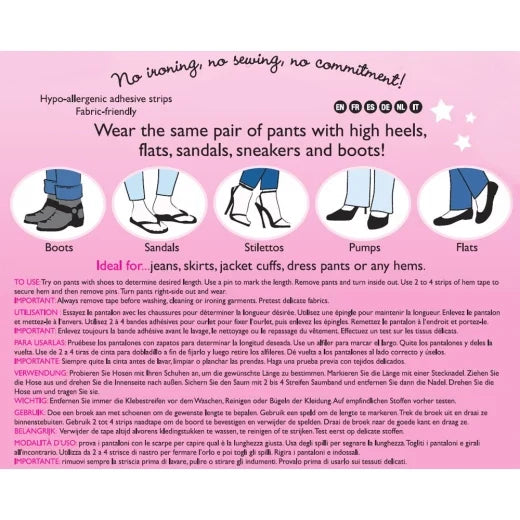 Hollywood Fashion Secrets Temporary Hem Tape Strips