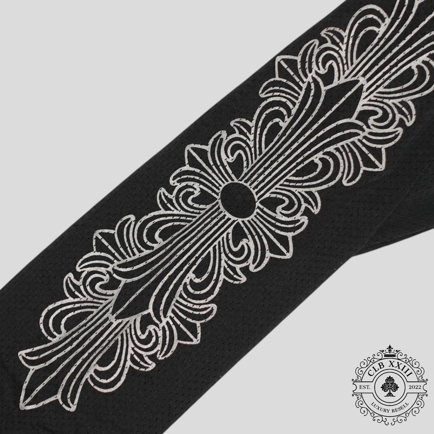 Chrome Hearts Mesh Warm Up Long Sleeve Jersey in Black