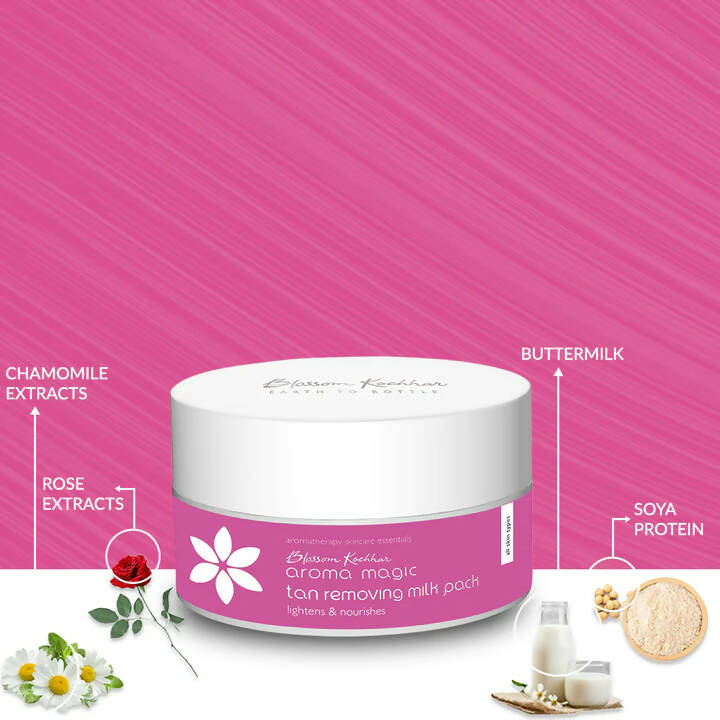 Blossom Kochhar Aroma Magic Tan Removing Milk Pack