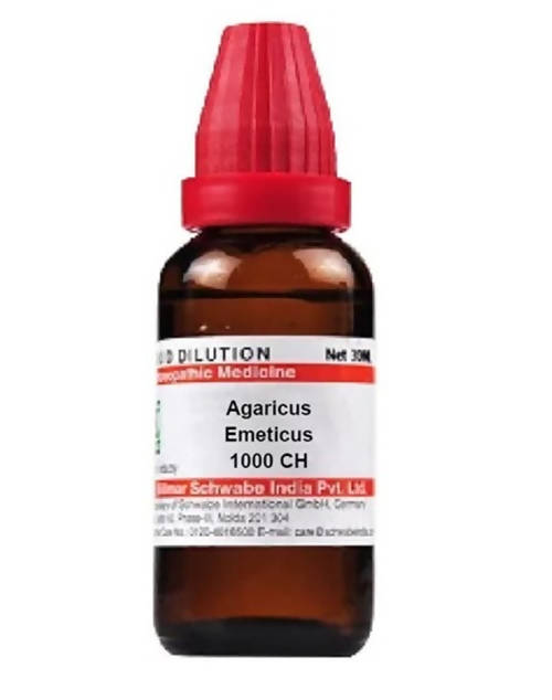 Dr. Willmar Schwabe India Agaricus Emeticus Dilution