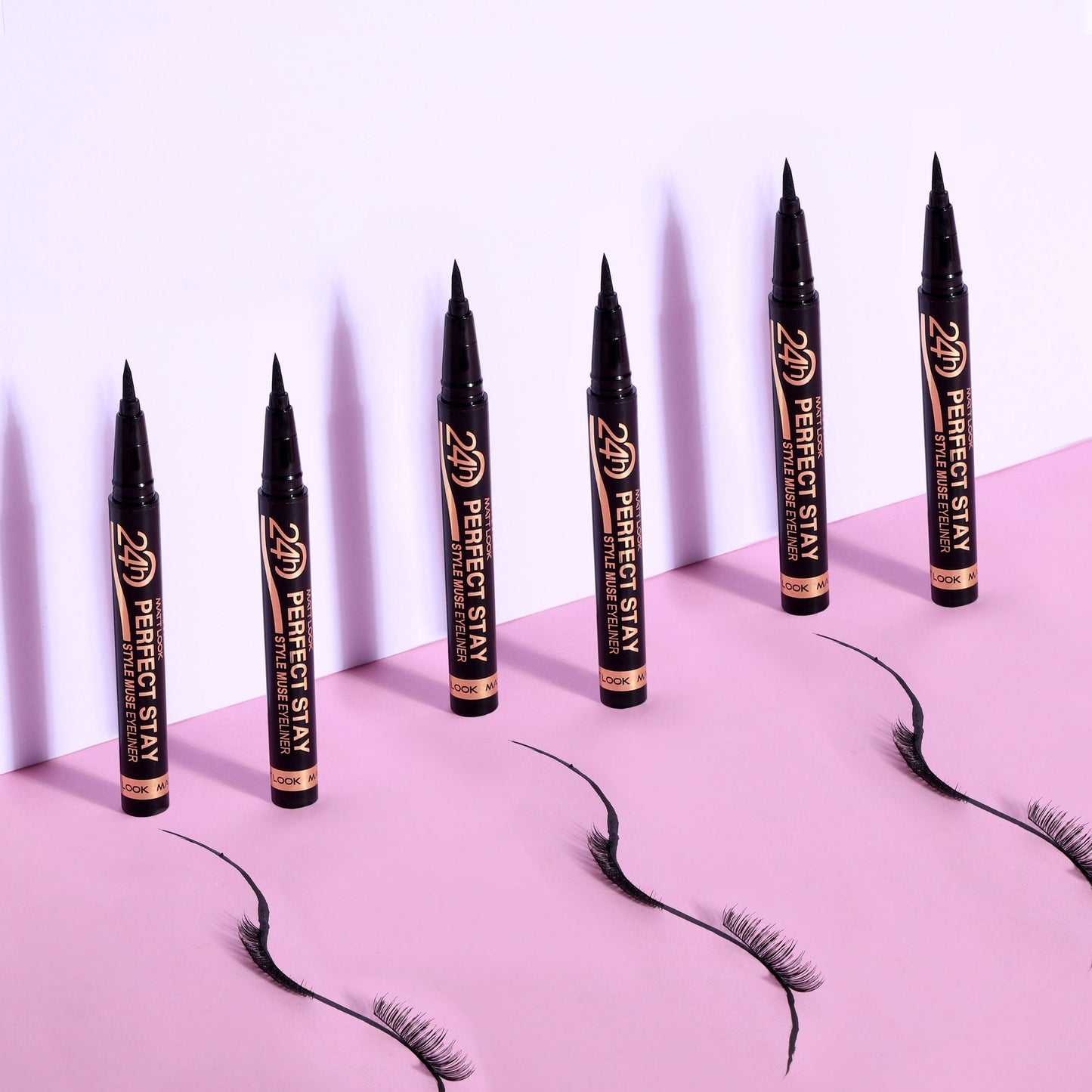 Matt Look Perfect Stay Style Muse Eyeliner 24 Hours - Jet Black