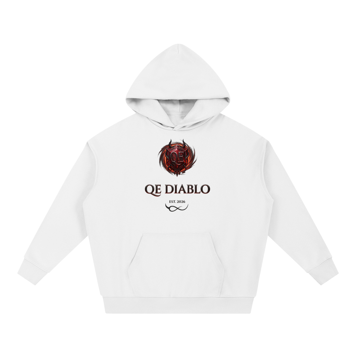 QE Diablo Essential Heavyweight Hoodie
