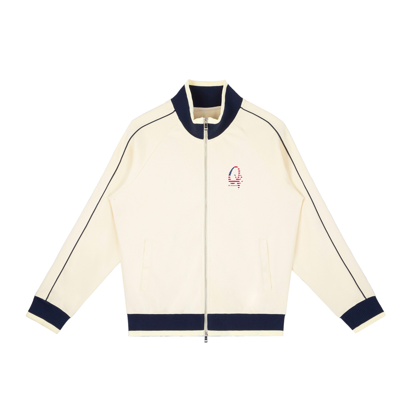 QE America Zip Track Jacket
