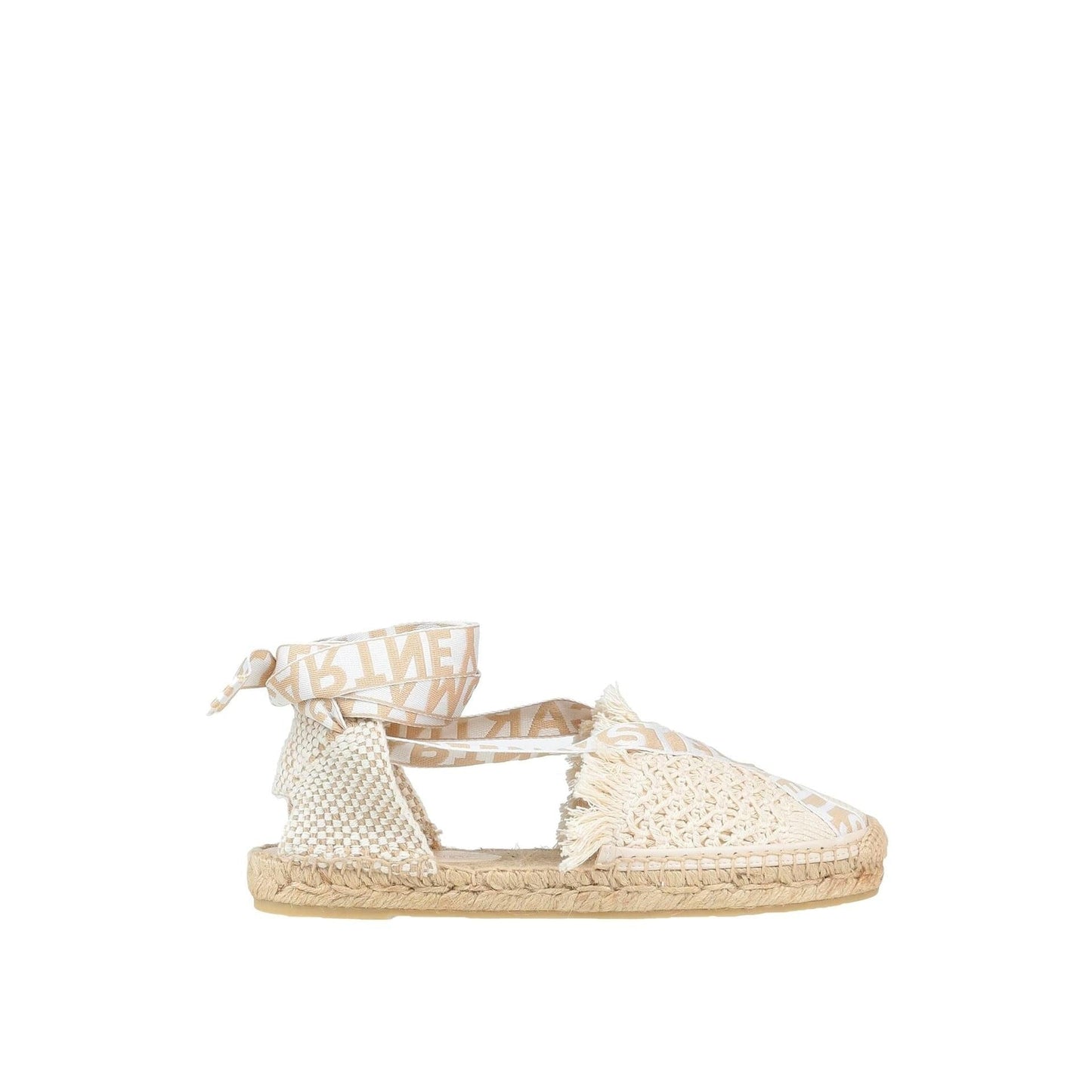 Stella Mccartney Logo Canvas Espadrilles Women