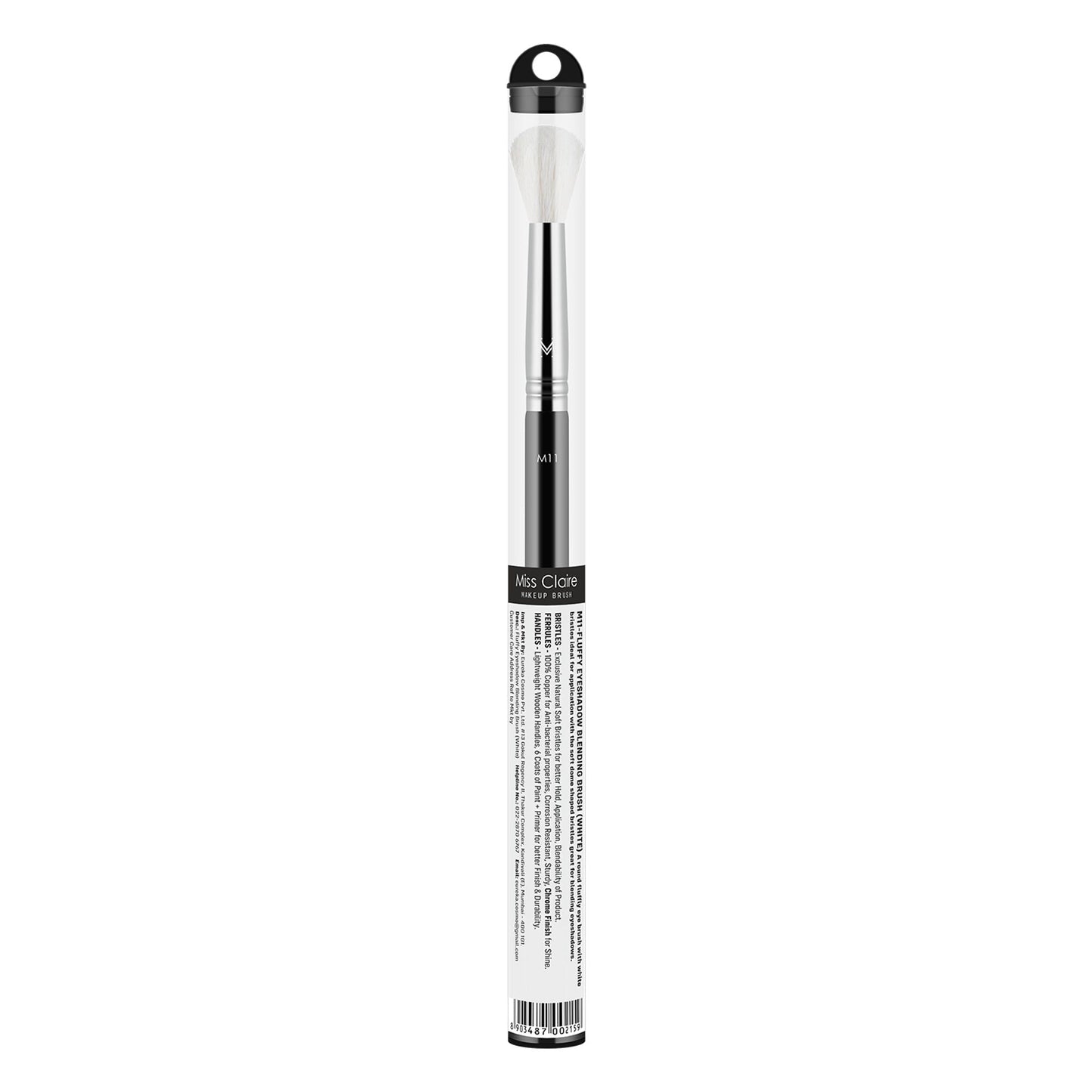 Miss Claire M11 - Fluffy Eyeshadow Blending Brush (White) - Chrome