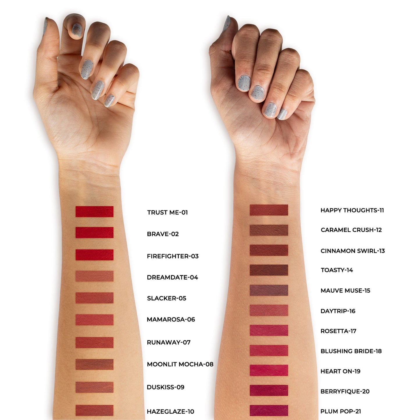 Miss Claire Dewy Matte Lip Color - 17 Rosetta