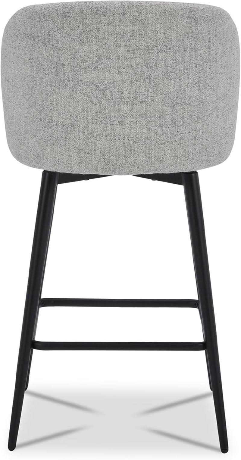 Counter Height Bar Stools Set of 3 26 Inch Seats 360 Swivel