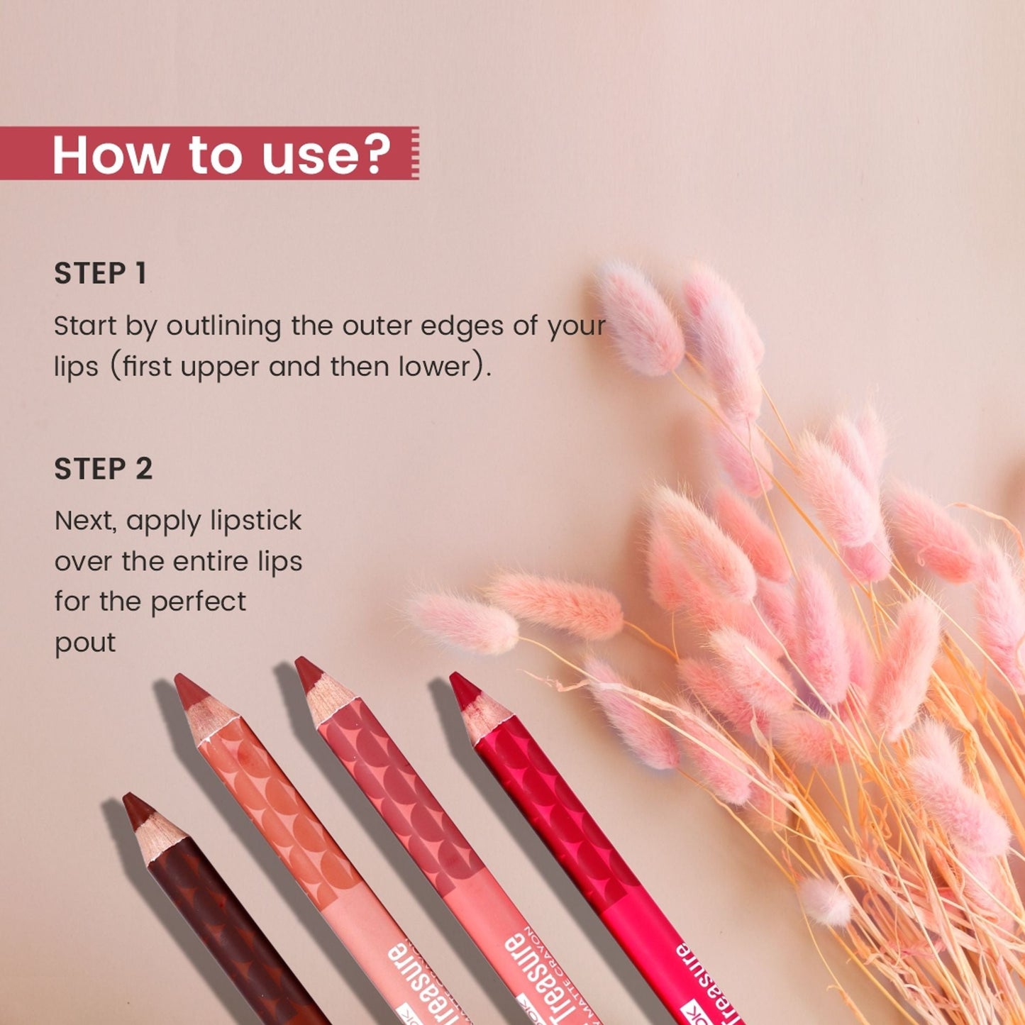 Matt Look Color Treasure Luxury Matte Lip Pencil Crayon - 14 Natural Nude