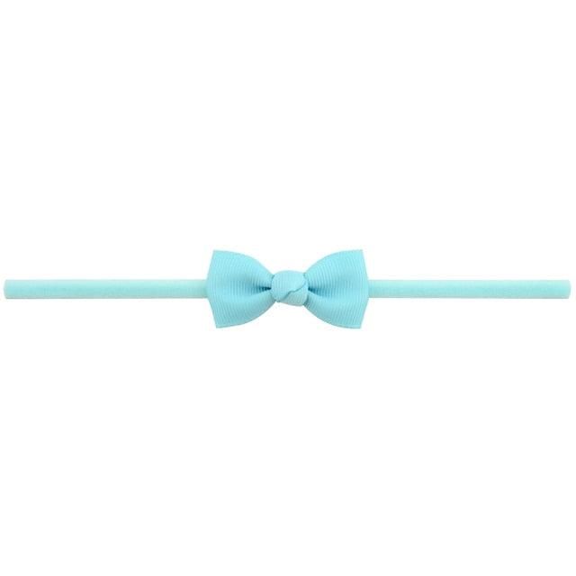 2Pcs/lot Baby Girls Headband Infant Hair Accessories Cloth Tie Bows Headwear Tiara Gift Toddlers bandage Ribbon Newborn Headwrap Gorgeous Hair Accessories For Babies