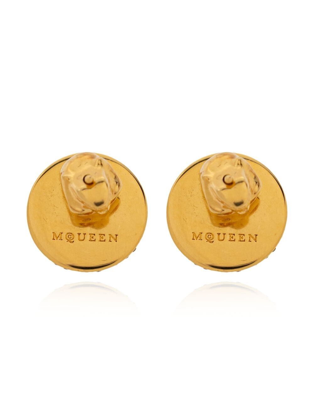 Alexander Mcqueen Women Sovereign Skull Earrings