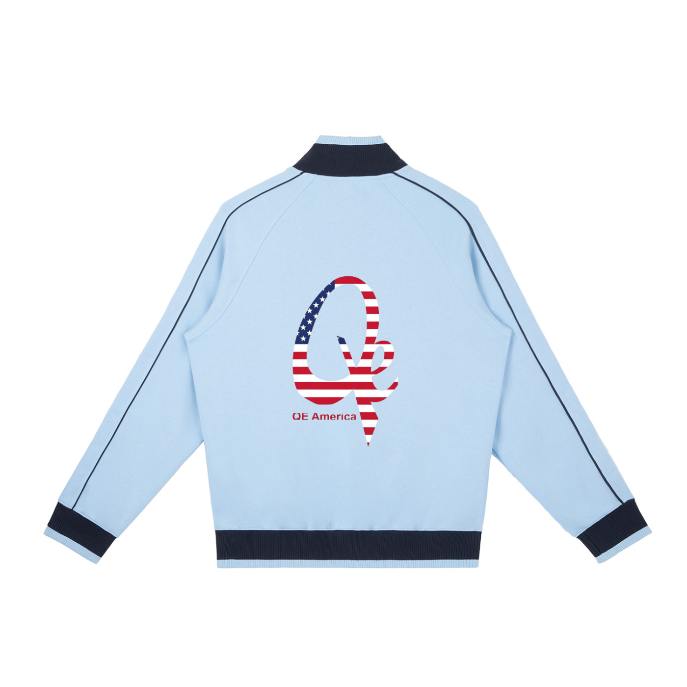 QE America Zip Track Jacket