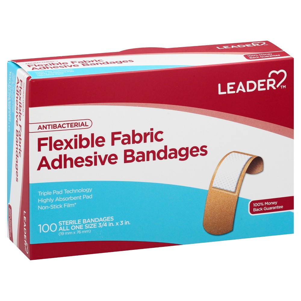 Leader™ Antibacterial Flexible Fabric Bandages
