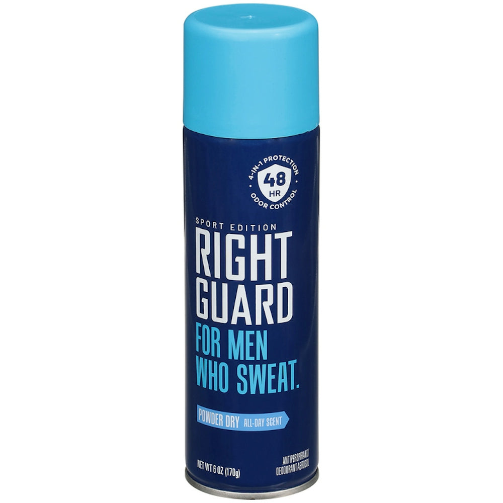 Right Guard Sport A/P & Deodorant Spray  Powder Dry  6 Oz