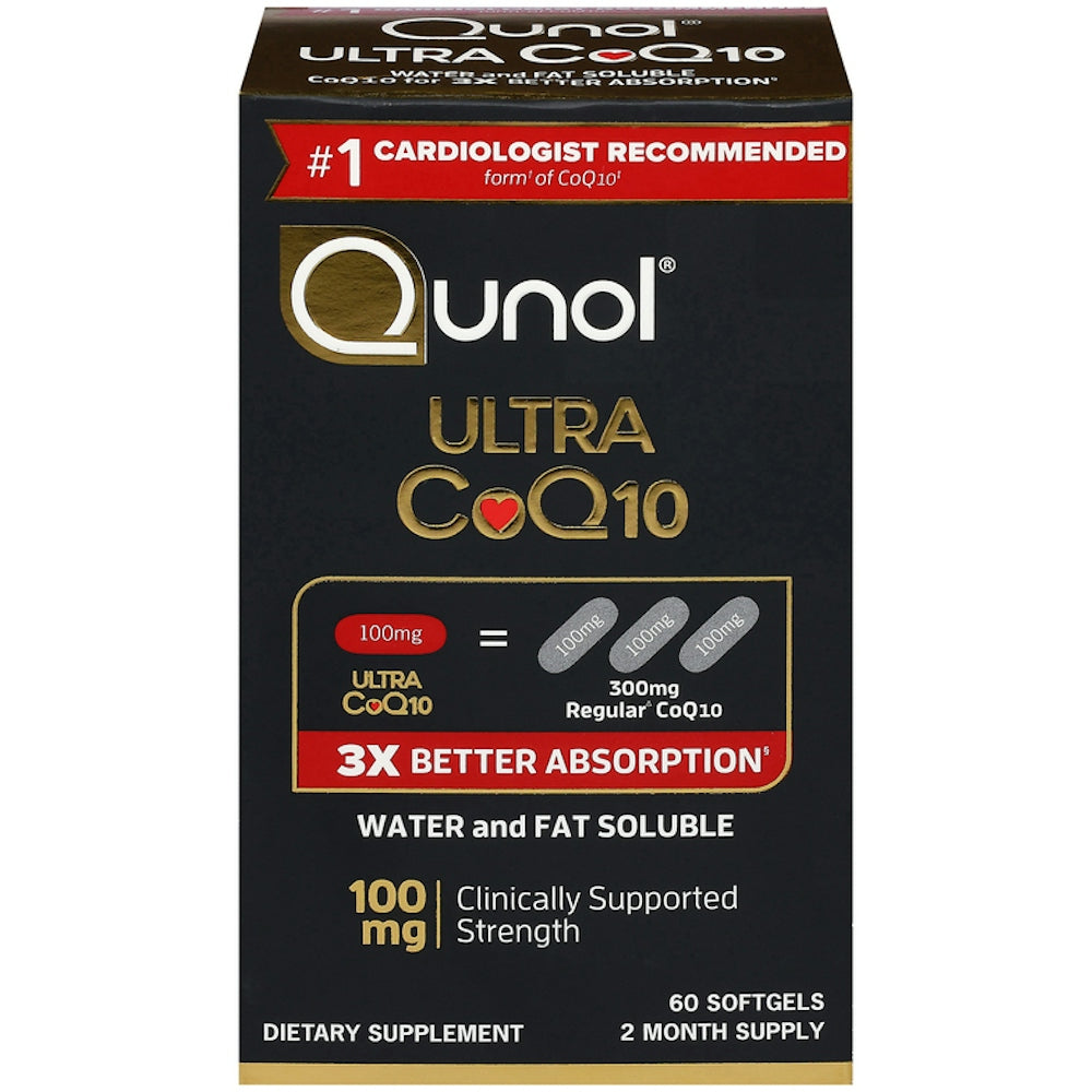 Qunol Ultra CoQ10 100Mg  Softgels 60Ct