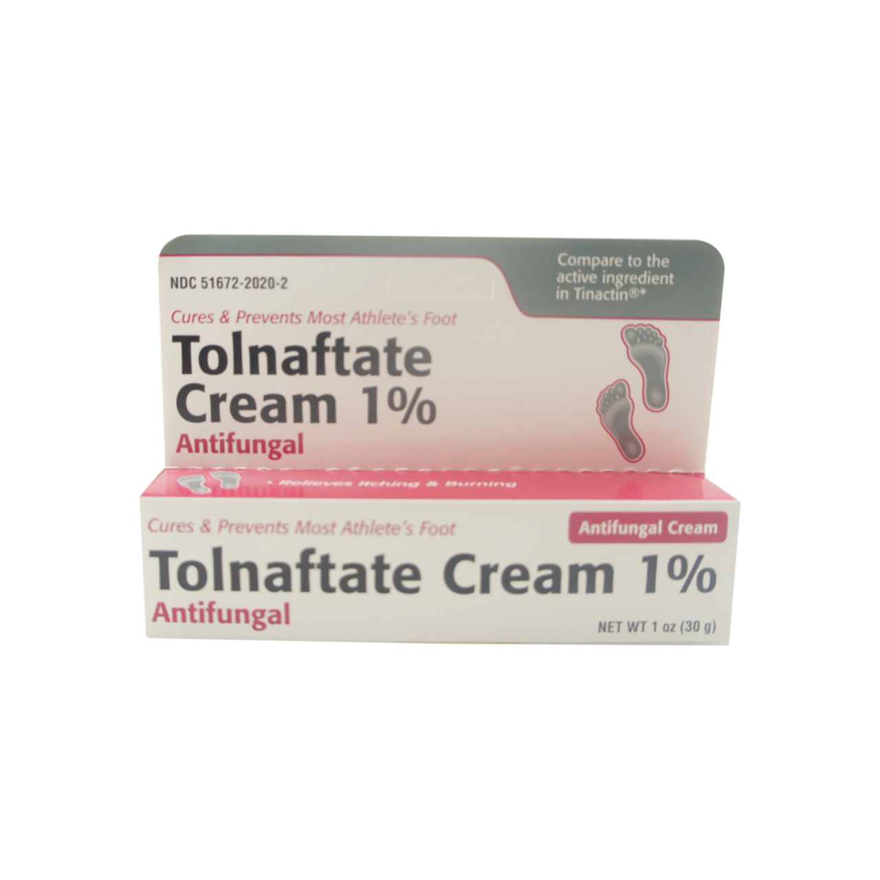 Tolnaftate Taro - 1% Antifungal Cream, 0.5 Oz