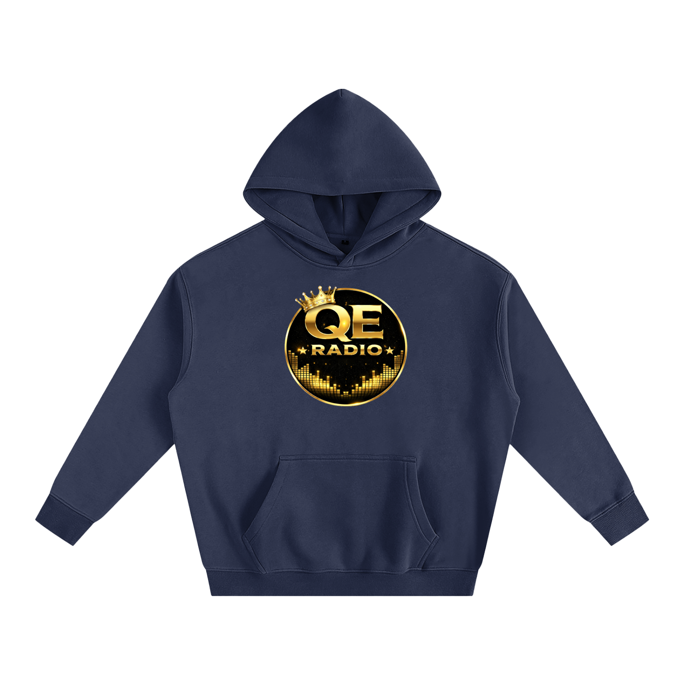 QE Radio Oversize Fleeced Hoodie