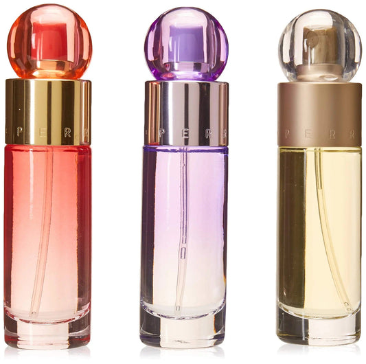 360 Miniatures By Perry Ellis For Women 3Pcs Set EDT Spray