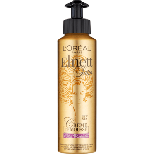 L'Oreal Elnett Satin Strong Hold Curl Creme Mousse 200Ml