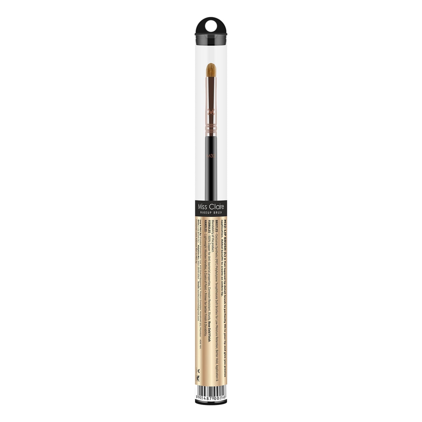 Miss Claire M32 - Lip Brush (L) - Rose Gold