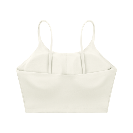 QE Muffins Spaghetti Strap Yoga Sports Bra
