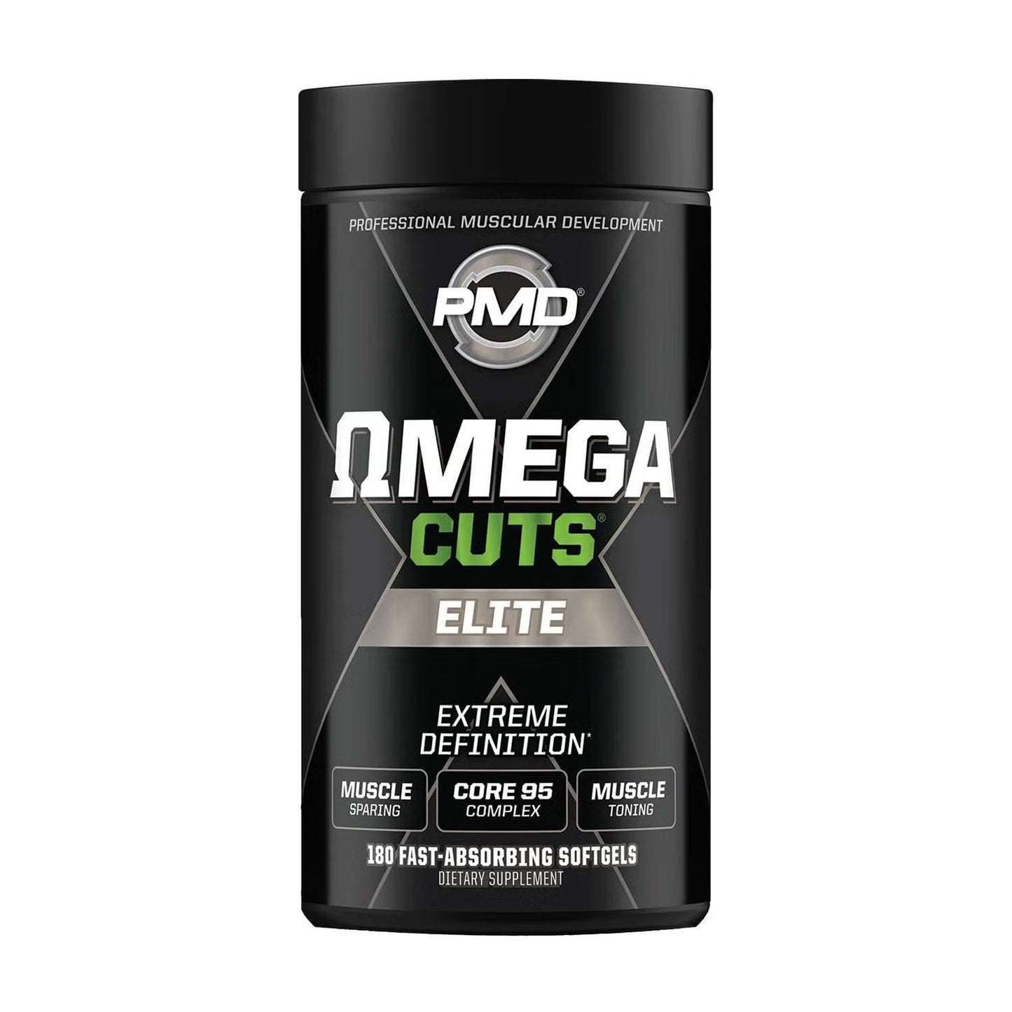 PMD Omega Cuts Elite – 180 Softgels (90 Servings)