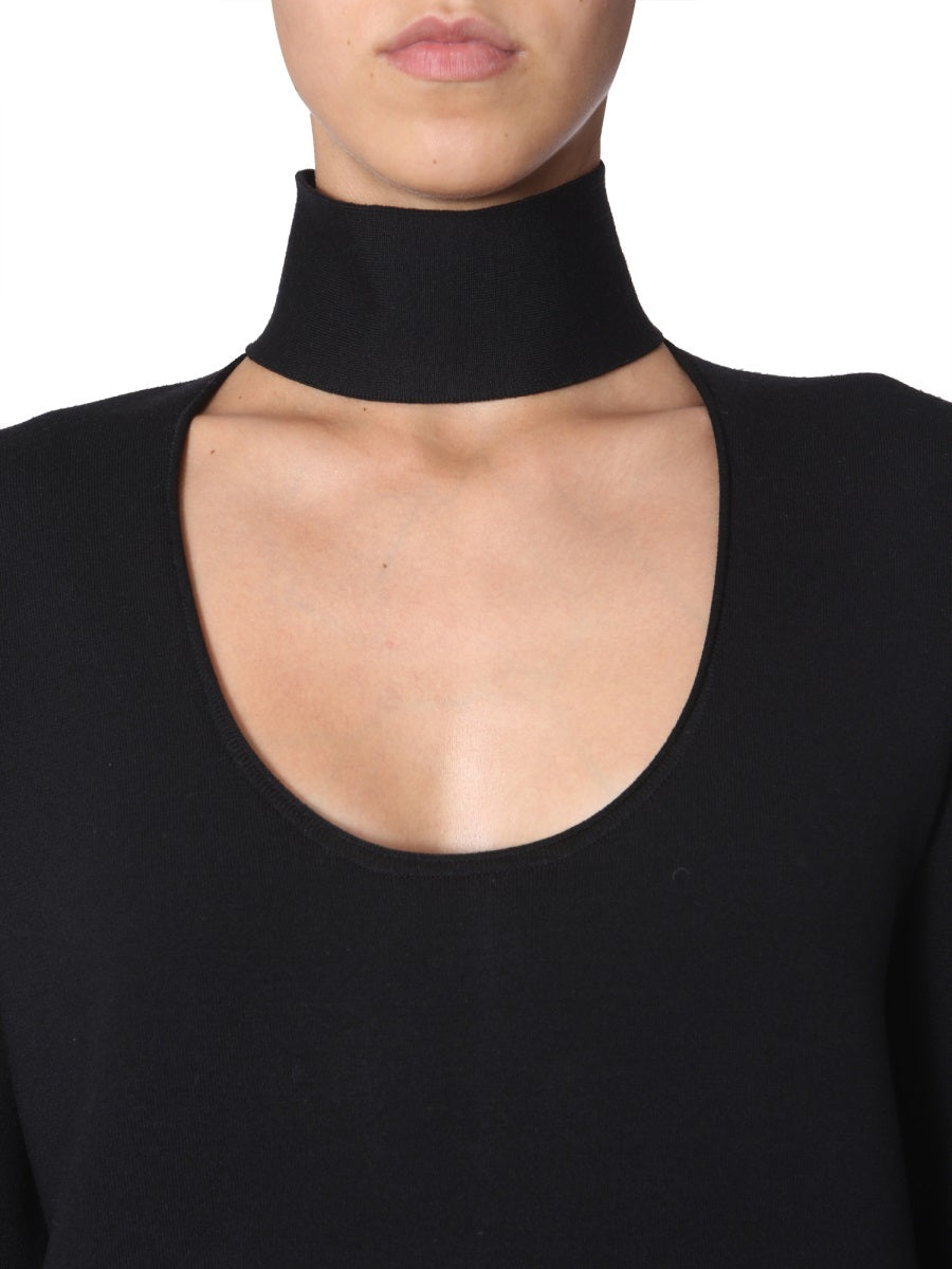 Bottega Veneta Women High Neck Dress