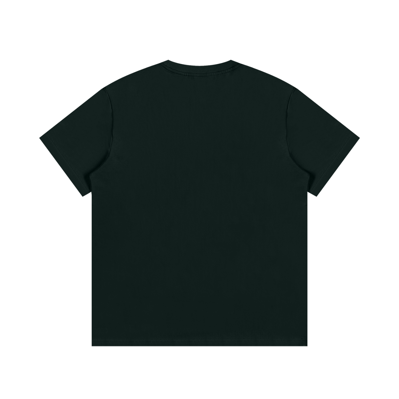 QE Army Green Logo Essential Cotton T-Shirt