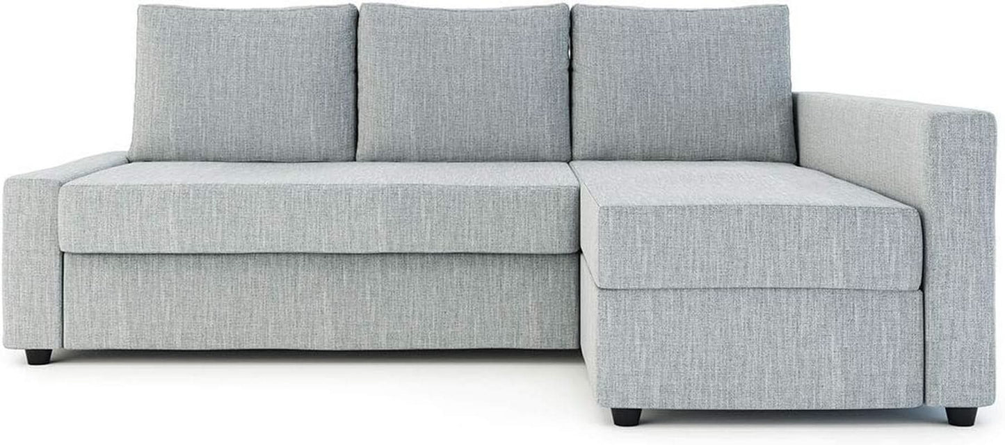 Friheten Slipcover For Ikea Friheten Sofa Bed With Chaise Light Grey