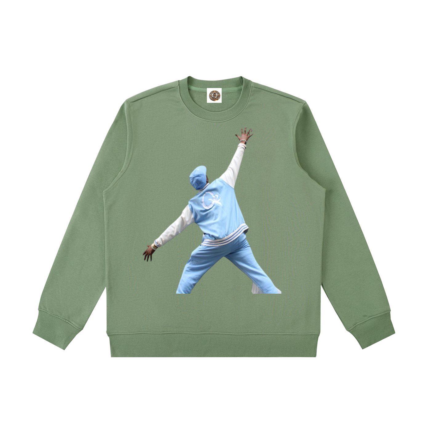 QE Reemo Essential Heavyweight Crewneck  Sweatshirt