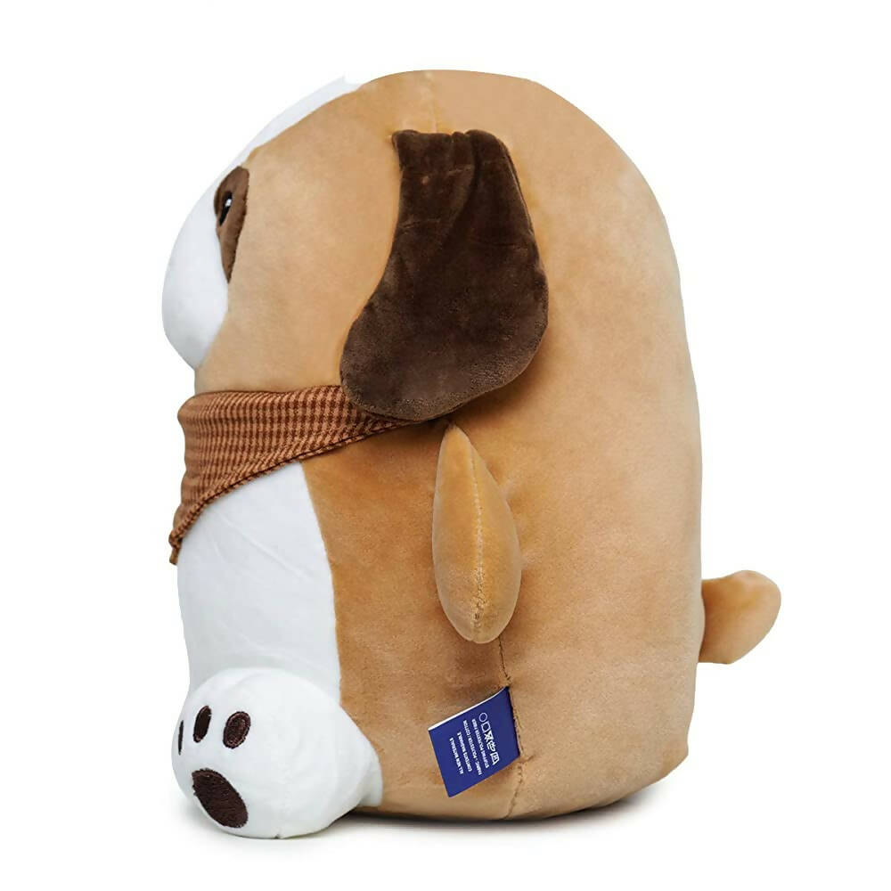 Webby Bruno Soft Animal Plush Dog Toy- 30cm