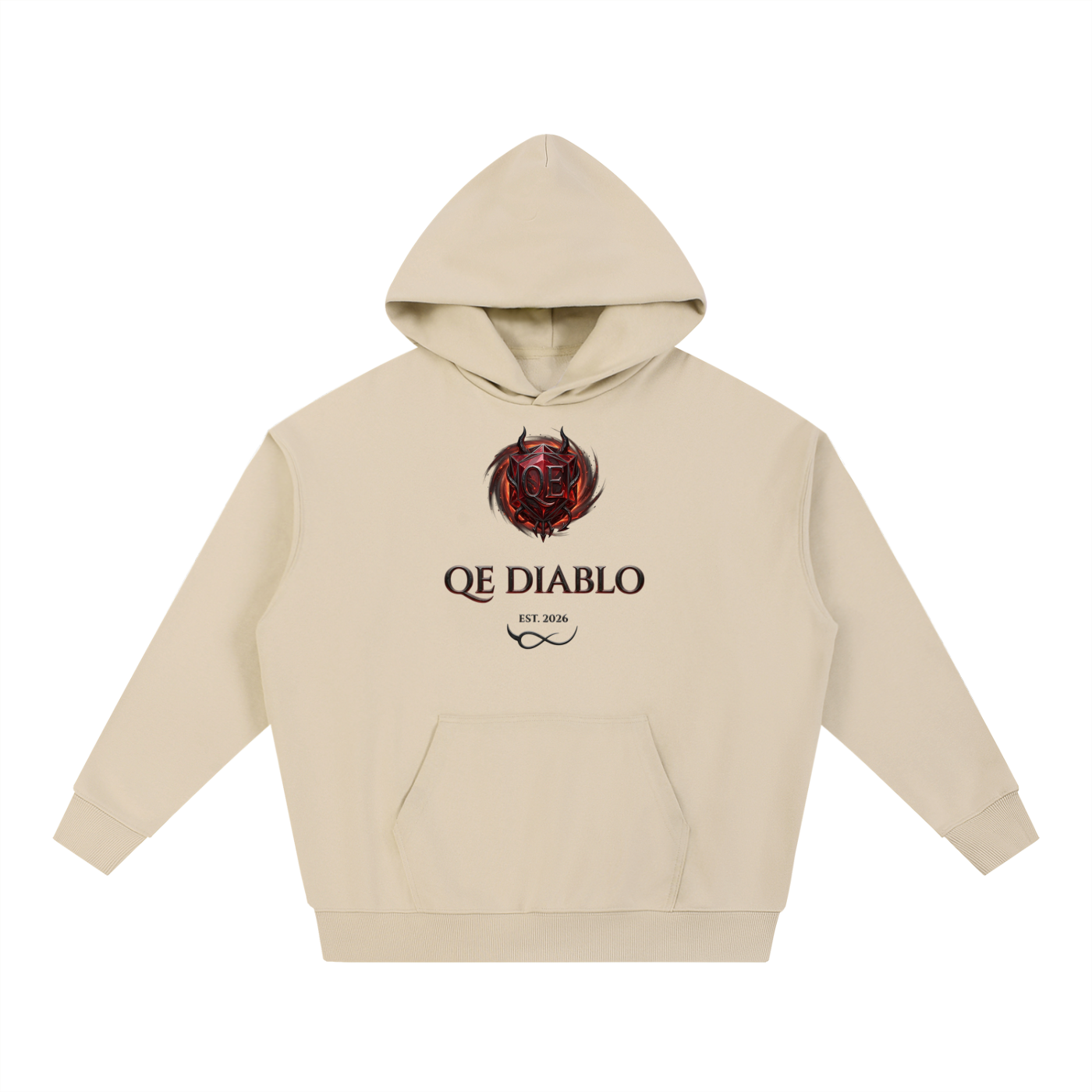 QE Diablo Essential Heavyweight Hoodie