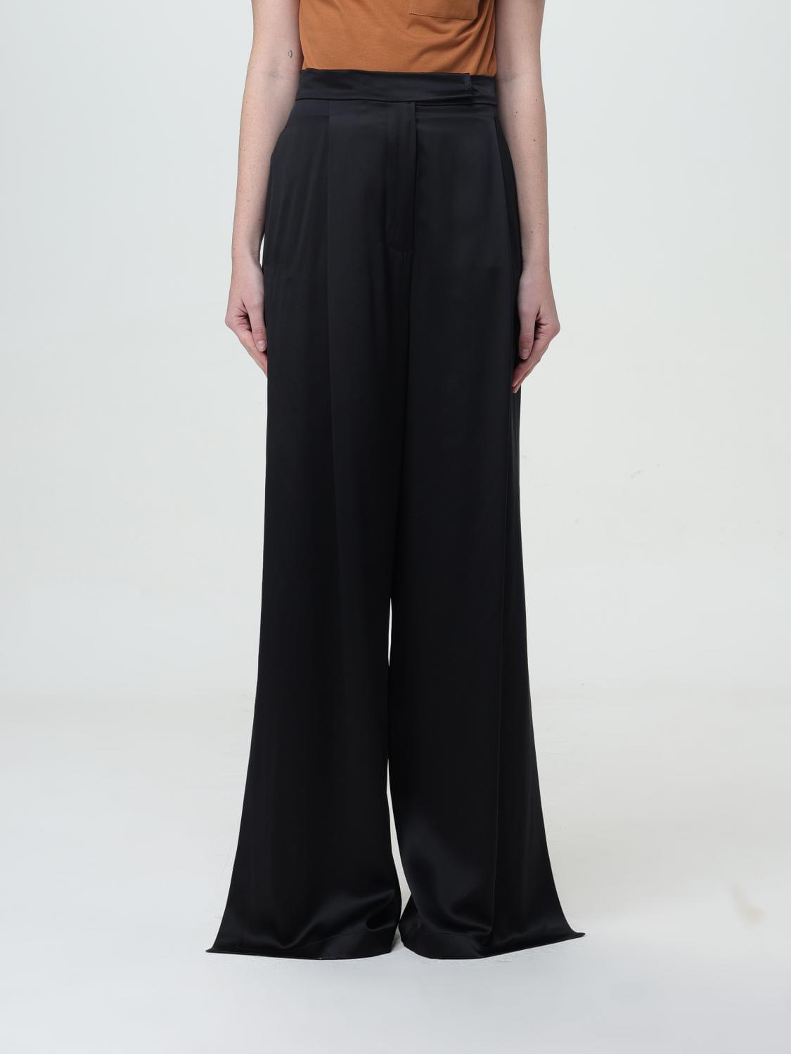Max Mara Pants Woman Black