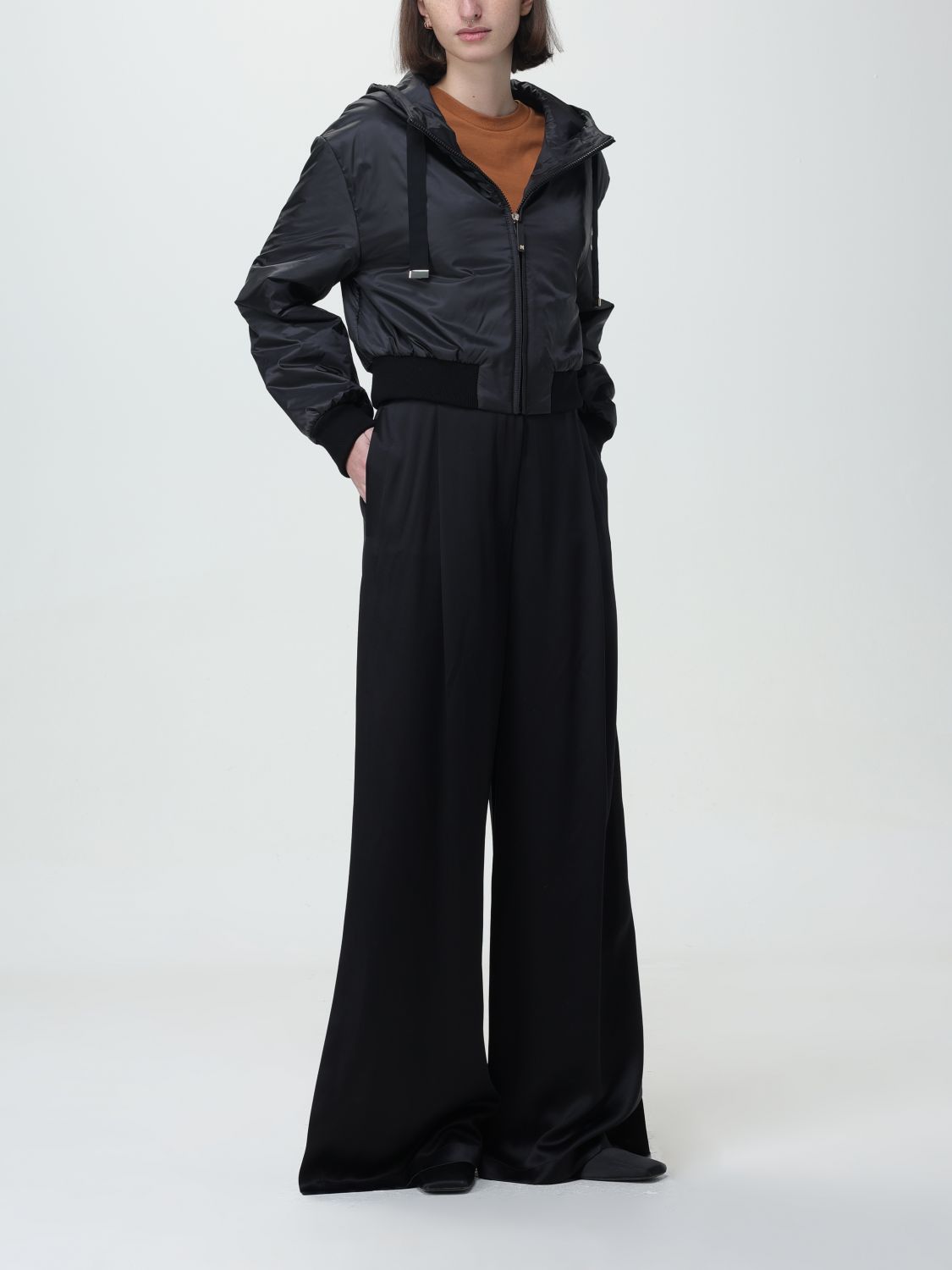 Max Mara Pants Woman Black