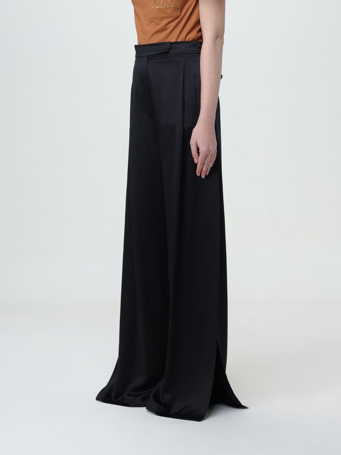 Max Mara Pants Woman Black