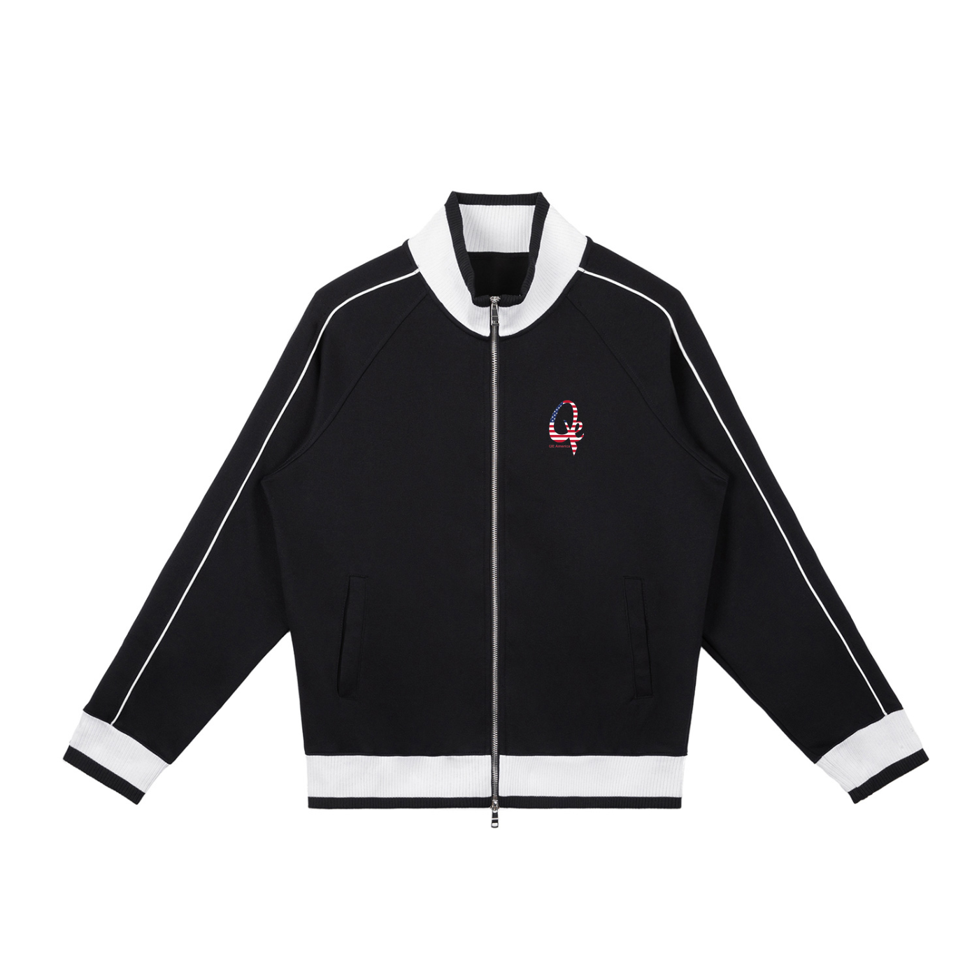 QE America Zip Track Jacket