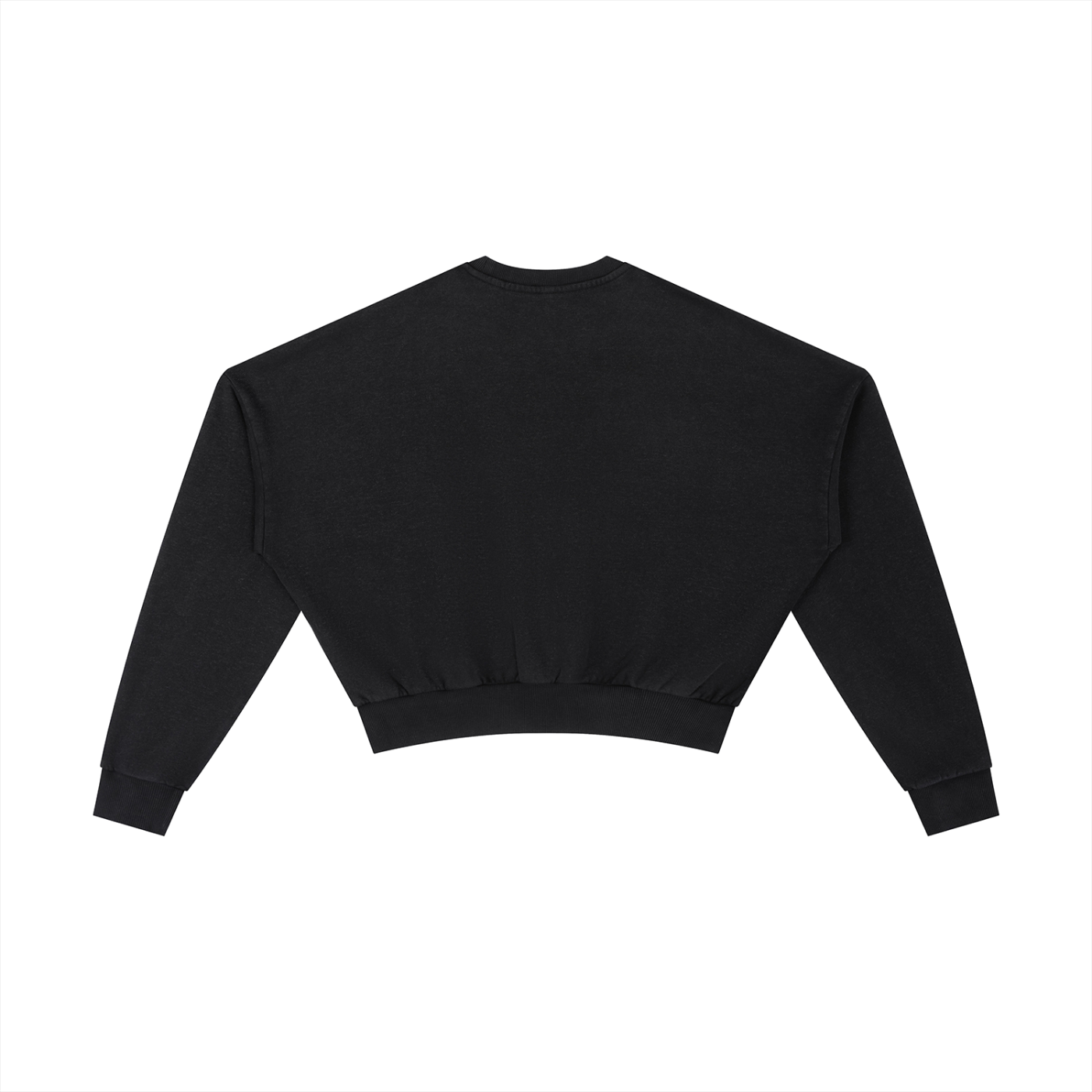 QE Muffins Vintage Washed Cropped Sweatshirt
