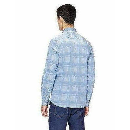 Lee Men's Checkered Regular Casual Shirt