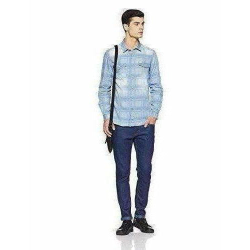 Lee Men's Checkered Regular Casual Shirt