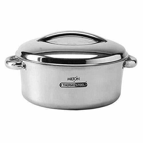Stainless Steel Casserole, 1.5 Litres, Silver